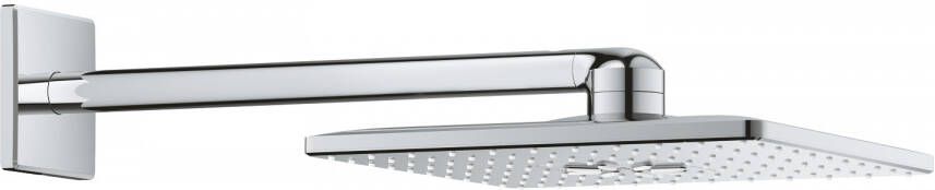 Grohe Rainshower SmartActive 310 Cube Hoofddouche 31cm 2 straalsoorten wandarm 43cm chroom 26479000