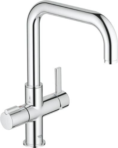 GROHE Red Duo keukenmengkraan U-Uitloop (losse kraan) chroom
