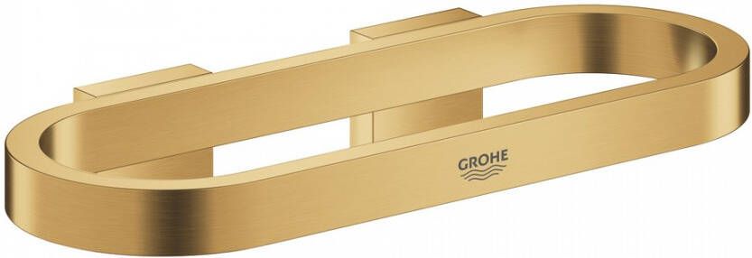 GROHE Selection handdoekring en of zeepschaalhouder 3 x 20 x 8 5 cm geborsteld cool sunrise