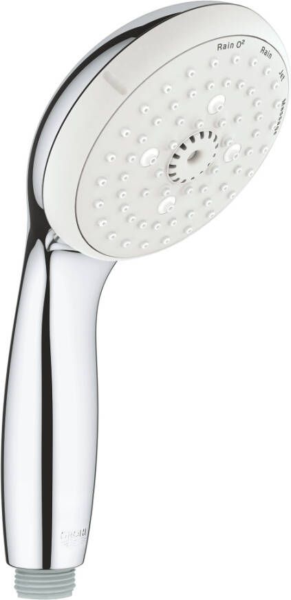 GROHE New Tempesta Classic IV handdouche 100mm 9.5l min 4 straalsoorten antikalksysteem kunststof chroom