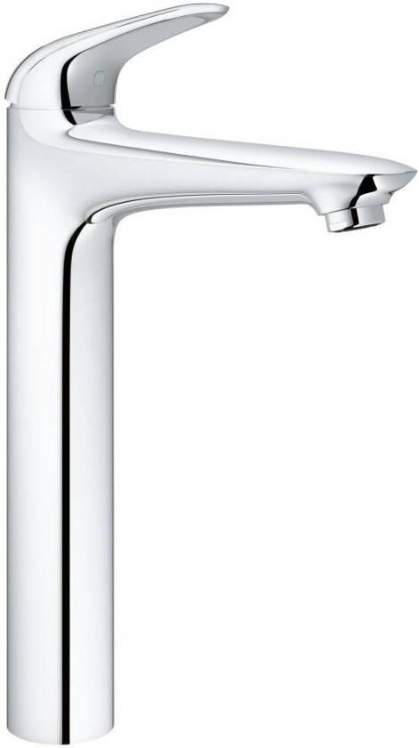 Grohe Wave New waterbesparende wastafelkraan XL size met push open garnituur chroom 23585001