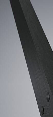 Guo Free time stabilisatiestang 120cm z montage elementen zwart zwart