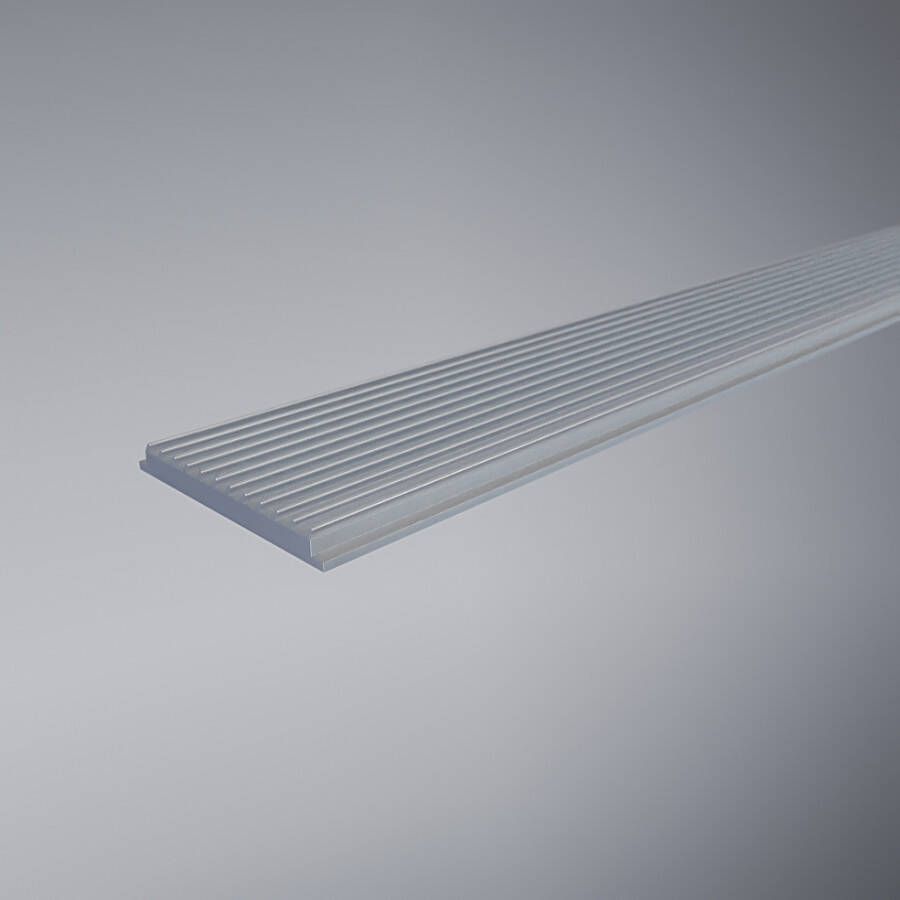 Guo Free time vlakke pakking voor muurprofiel 201cm transparant transparant