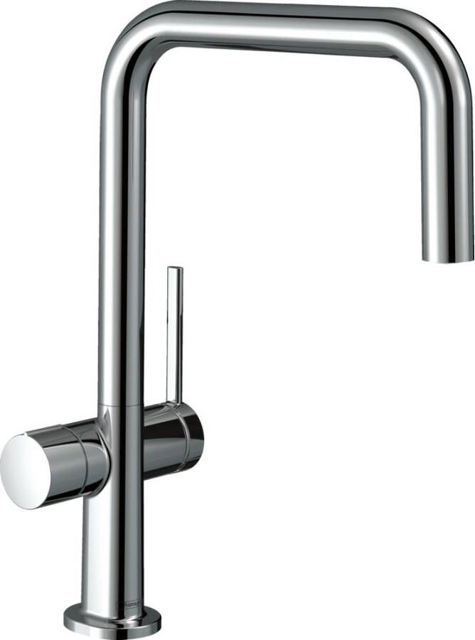Hansgrohe Talis M54 ééngreeps keukenmengkraan U 220 met stopkraan voor vaatwasser chroom