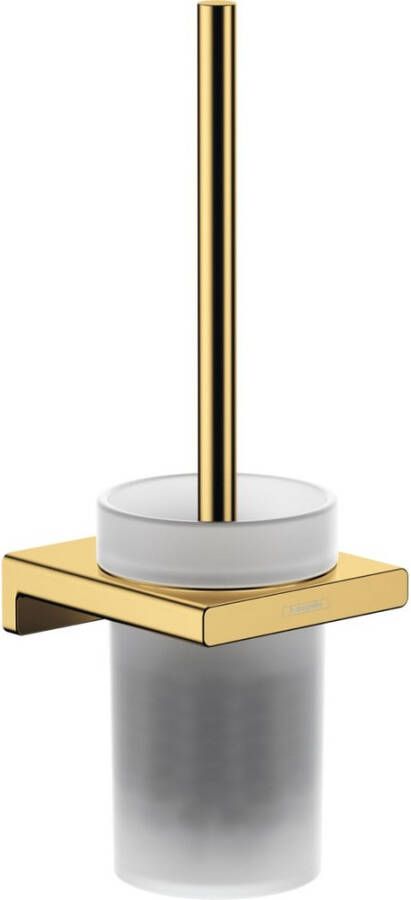 Hansgrohe AddStoris closetborstelgarnituur wandmontage Polished Gold Optic