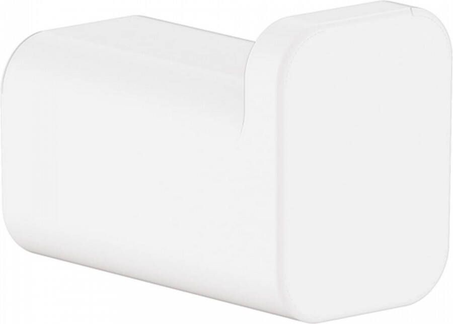 Hansgrohe Addstoris handdoekhaak enkel mat wit 41742700