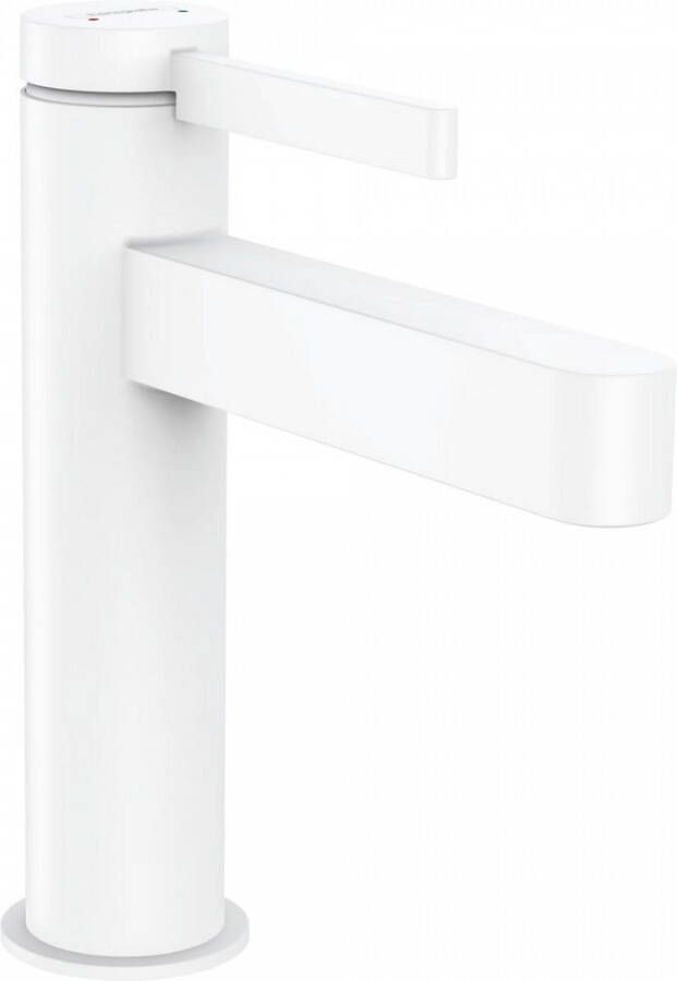 Hansgrohe Finoris ééngreeps wastafelmengkraan comfortzone 110 inclusief PushOpen wastegarnituur 18 2 cm mat zwart