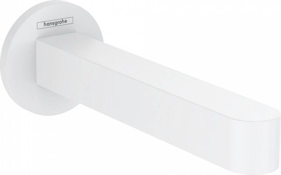 Hansgrohe Finoris baduitloop 174mm mat wit 76410700