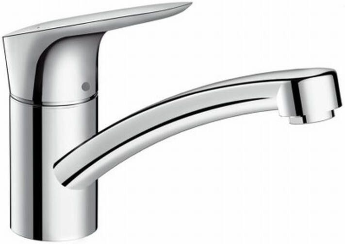 HANS GROHE Hansgrohe Logis keukenkraan 120 m. 360 draaibare uitloop CoolStart EcoClick chroom 71837000
