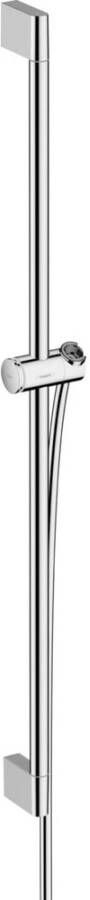 Hansgrohe Unica glijstang Pulsify S 90 cm met push-schuifstuk en doucheslang chroom - Foto 1