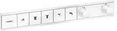 Hansgrohe RainSelect afbouwdeel voor inbouw douchekraan thermostatisch voor 5 functies 66.9x90cm mat wit 15384700 - Foto 2