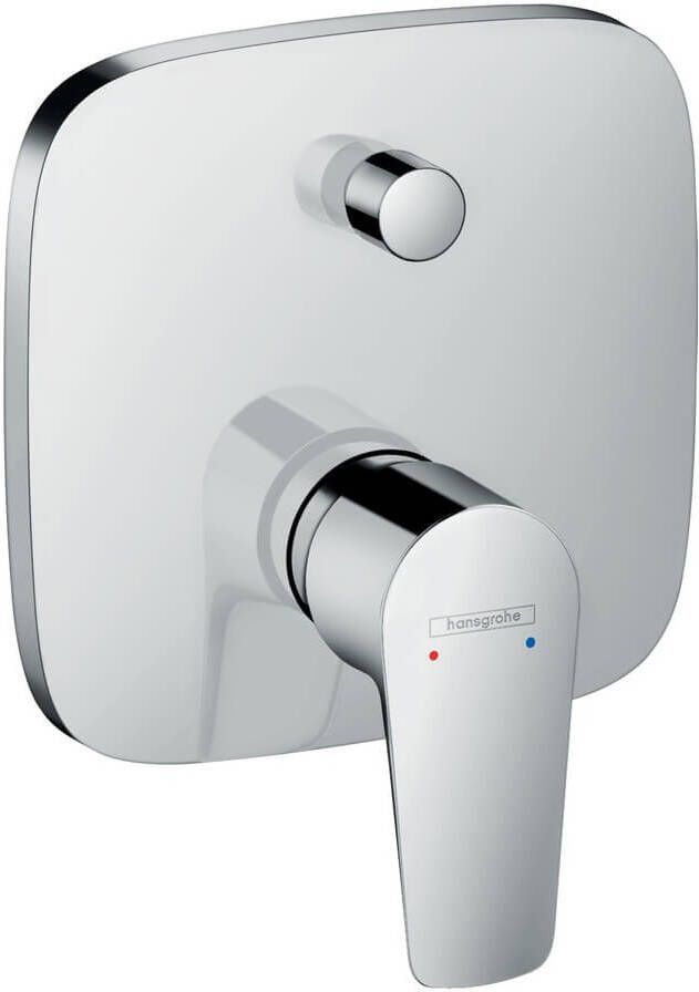 Hansgrohe Talis E afbouwdeel voor ééngreeps inbouw badmengkraan zonder uitloop met omstelling en zekerheidscombinatie mat zwart