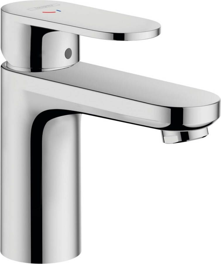Hansgrohe Vernis Blend ééngreeps wastafelmengkraan comfortzone 100 en coolstart inclusief pop-up trekwaste 14 3 cm chroom