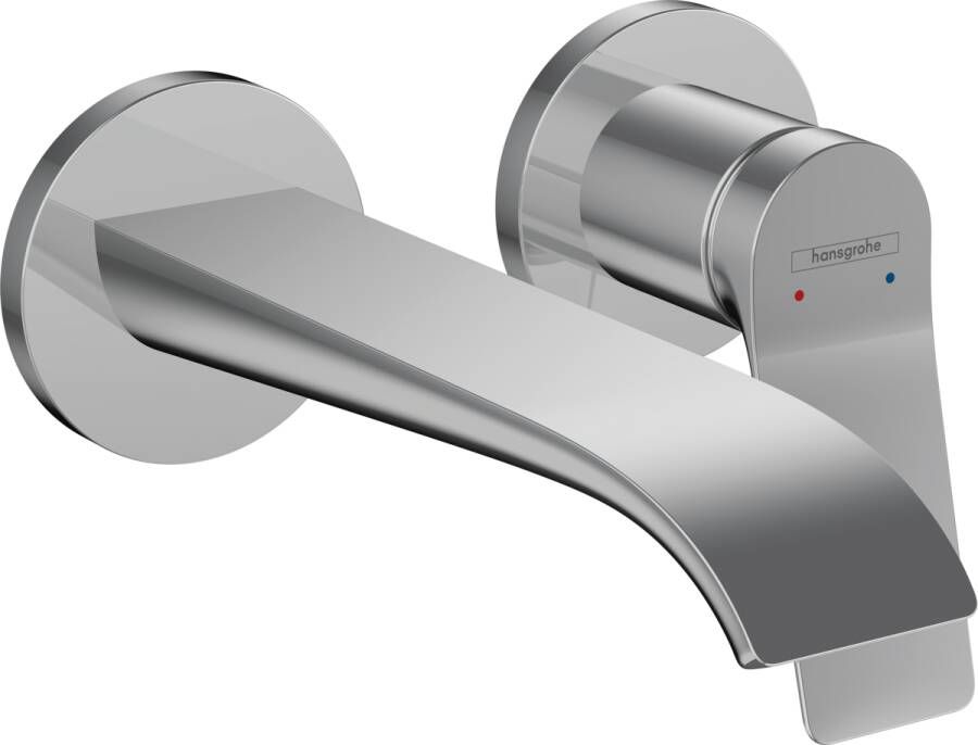 Hansgrohe VIVENIS inbouw wastafelmengkraan wand voorsprong 192 mm chroom 75050000