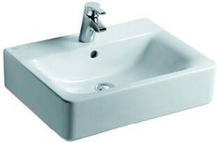 Ideal Standard Connect Cube wastafel 55x46cm Ideal plus wit E7139MA