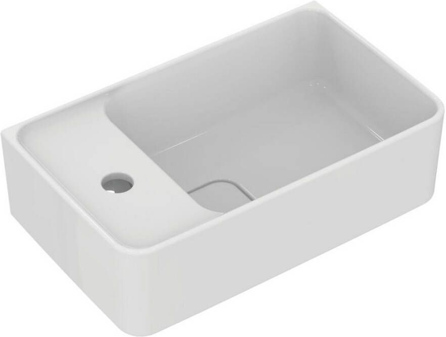 Ideal Standard Strada II fontein 1 kraangat links met overloop 45x27cm wit T299501