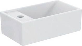 IDEAL STANDARD Tempo fontein 370 x 210 mm met kraangat links zonder overloop wit E211301