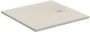 Ideal Standard Ultraflat Solid douchebak vierkant 80x80x3cm zandbeige K8214FT - Thumbnail 3