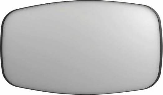 INK SP29 contour spiegel rechthoekig met afgeronde hoeken verzonken in kader 160 x 4 x 80 cm mat zwart
