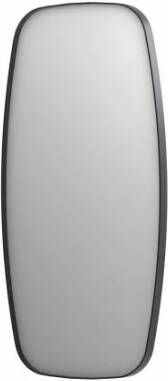 INK SP29 contour spiegel rechthoekig met afgeronde hoeken verzonken in kader 50 x 4 x 100 cm geborsteld metal black - Foto 1