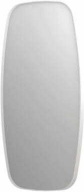 INK SP29 contour spiegel rechthoekig met afgeronde hoeken verzonken in kader 50 x 4 x 100 cm mat wit - Foto 1