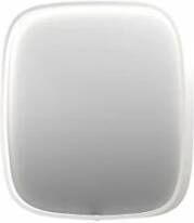 INK SP31 contour spiegel in stalen kader met dimbare directe LED-verlichting spiegelverwarming color changing en schakelaar 40 x 4 x 40 cm mat wit - Foto 1