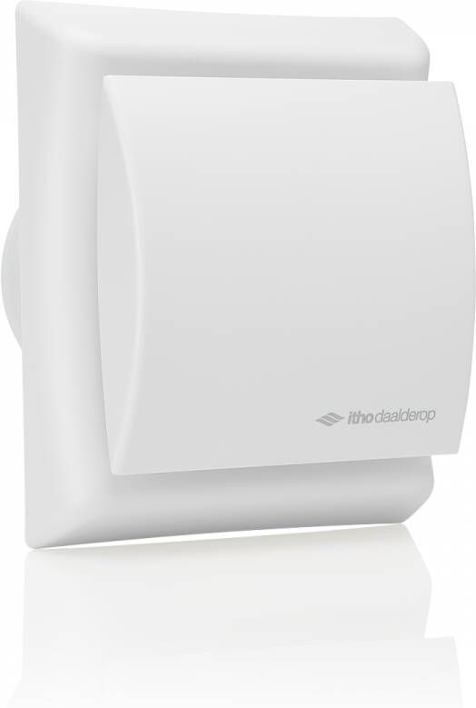 ITHO DAALDEROP type BTV N201 T Badkamer en Toilet Ventilator wit met instelbare timer 75 m' h 230V 11 7W lichtnet IPX4