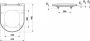 Laufen Kartell by closetzitting 37.6x44.3x3cm met deksel met dempingsmechanisme duroplast glossy black glans H8913330200001 - Thumbnail 3