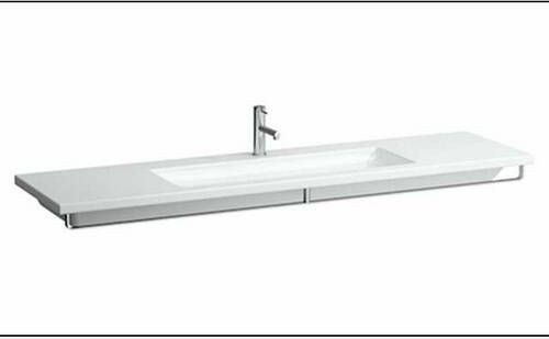 Laufen Living Square handdoekhouders 180cm v. wastafel 816438 chroom H3814350040001