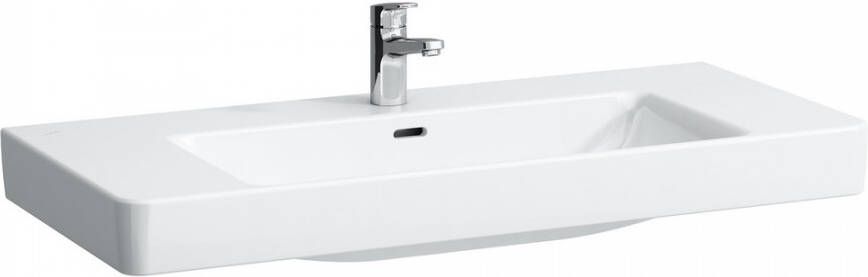 Laufen Pro S meubelwastafel 46x105x17.5cm 1 kraangat keramiek lcc-wit H8139664001041