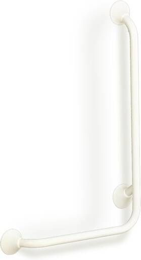Handicare Hoekwandbeugel Linido Aangepast Sanitair 90° 100x50 cm Links Wit - Foto 2