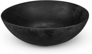 LoooX Ceramic Raw opzetwaskom Ø 40 cm black