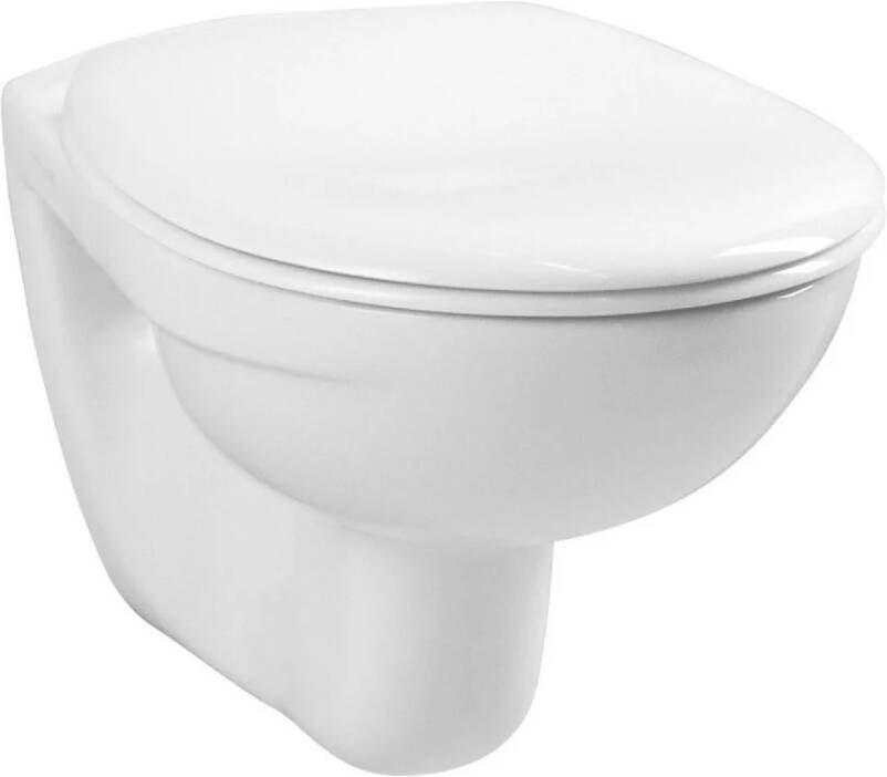 Boss & Wessing Wandcloset BWS 54cm Basic Smart Wit (excl. zitting) - Foto 2