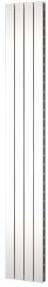 Plieger Cavallino Retto designradiator verticaal dubbel middenaansluiting 2000x450 mm 1287 W wit