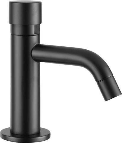 Plieger Napoli fonteinkraan zelfsluitend looptijd 15 sec mat zwart 08111B