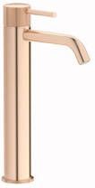 Plieger Roma wastafelkraan verhoogd met waste 27.2cm gebosteld rose goud ID202R BRUSHED ROSE - Foto 2