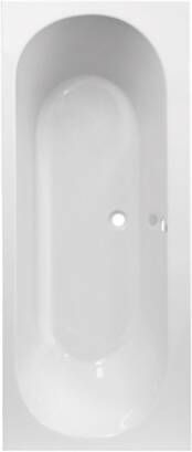 Plieger Wave Kunststof Bad Acryl Rechthoekig 190X80X50 cm M. Poten Wit - Foto 1