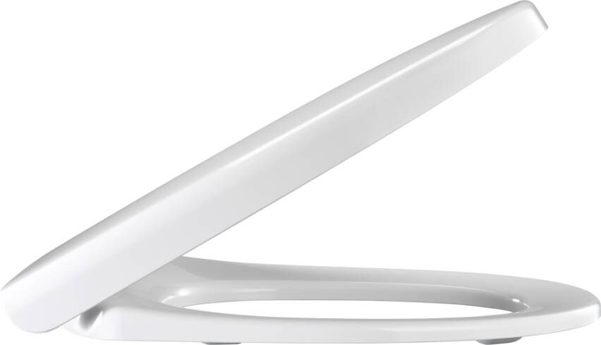 Pressalit A S 300+ toiletzitting met deksel softclose en lift-off voor top montage 35 2 x 43 1 cm wit