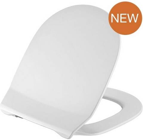 Pressalit Connexion closetzitting met deksel met softclose m. uni scharnier combi top montage wit 980011-de9999 - Foto 2