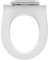 Pressalit Projecta solid pro polygiene closetzitting softclose zonder deksel wit 1003011-dg4925 - Foto 1