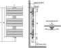 Radson Apolima E Elektrische radiator 113x65cm 750watt wit APED0611EL - Thumbnail 2