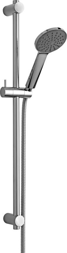 Paffoni Giada Glijstangcombinatie inclusief doucheslang Chroom glans ZSAL195CR
