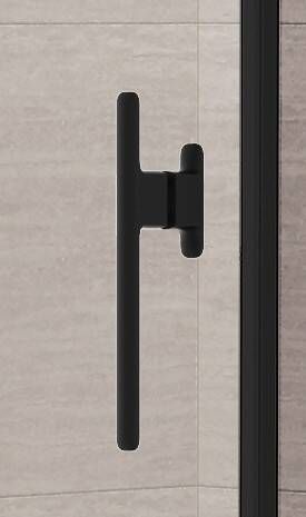 Royal Plaza Hendra complete greep langwerpig 24x2x3 cm mat zwart