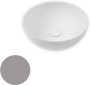 Blinq Couleur opzetfontein rond 24cm cement - Thumbnail 3