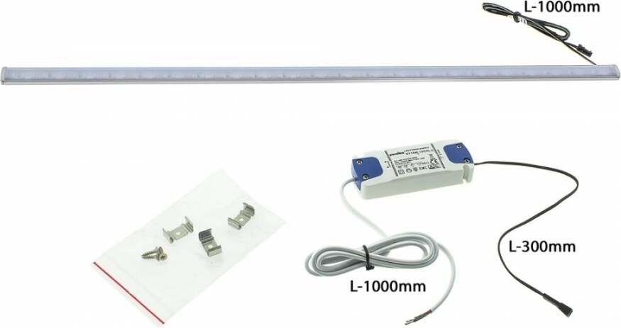 Sub 129 indirecte LED-verlichting met kabel en driver 115 cm wit