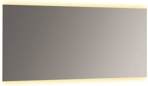 Sub 148 rechthoekige spiegel met indirecte LED verlichting boven en onder 140 x 65 cm