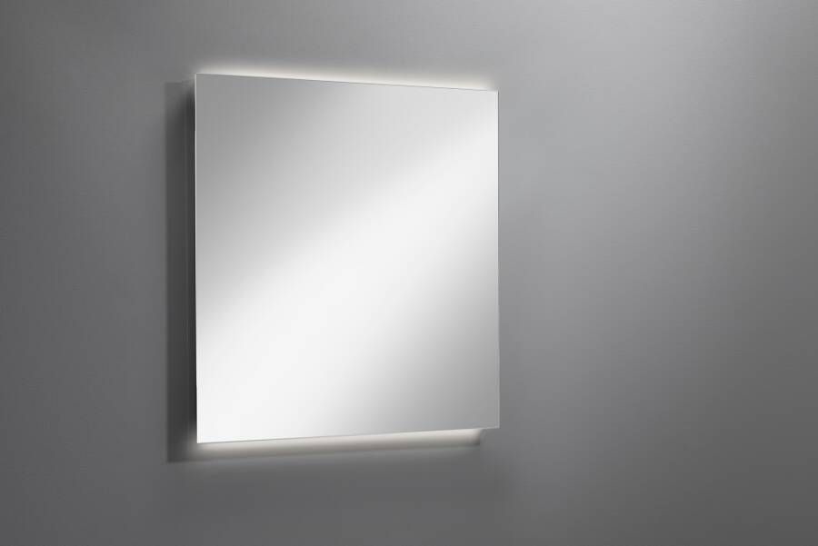 Sub 148 spiegel met indirecte LED-verlichting boven en onder 60 x 65 cm