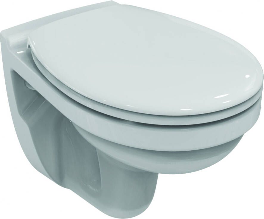 Royal Plaza Vito 2.0 wandcloset 52cm met spoelrand diepspoel wit E876901