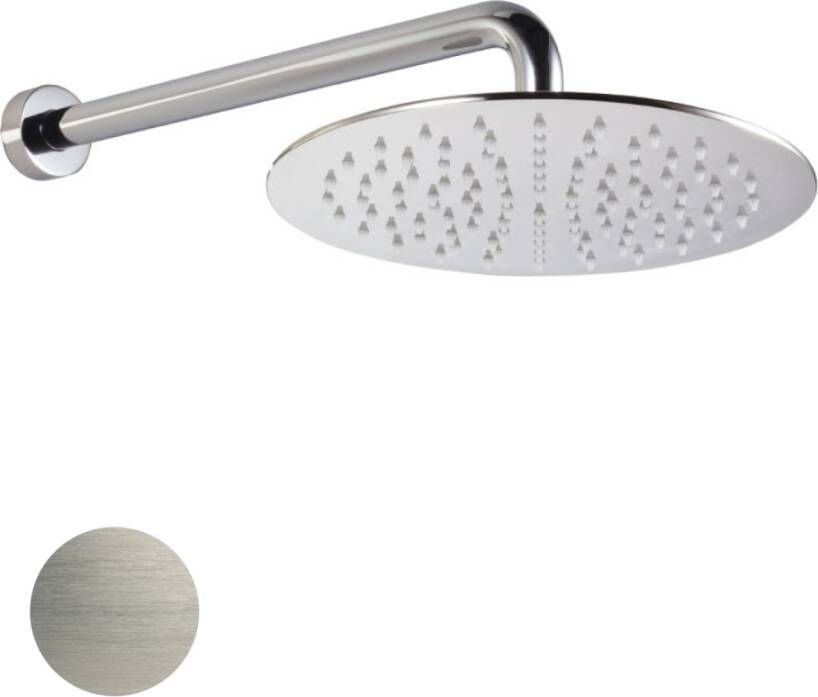 Royal Plaza Thetis hoofddouche 25cm douchearm wand geborsteld 01