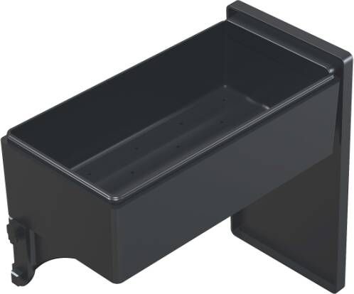 Sub 66 accessoire box 26x12x10cm mat zwart mat zwart
